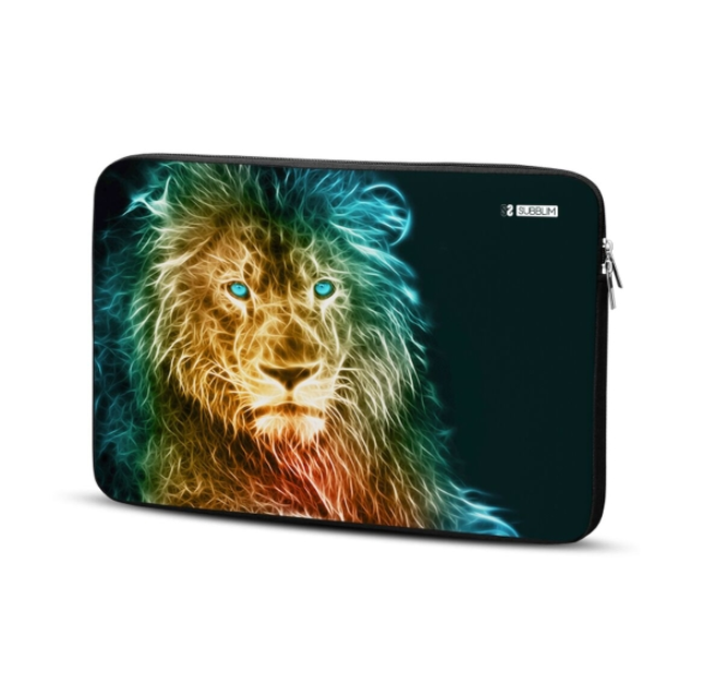 Laptop Cover Subblim Lion Multicolour